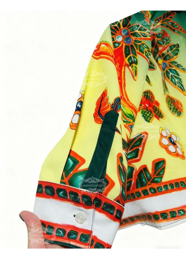 &Aacute;o sơ mi chuyển m&agrave;u d&agrave;nh cho c&acirc;u lạc bộ quần vợt theo phong c&aacute;ch cổ điển | Quần &aacute;o thể thao nhiệt đới Luxe d&agrave;i