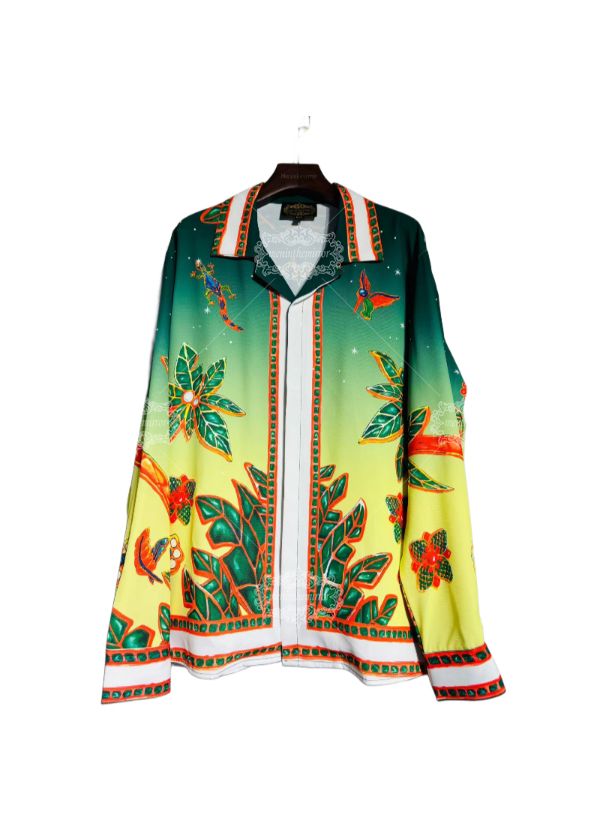 &Aacute;o sơ mi chuyển m&agrave;u d&agrave;nh cho c&acirc;u lạc bộ quần vợt theo phong c&aacute;ch cổ điển | Quần &aacute;o thể thao nhiệt đới Luxe d&agrave;i