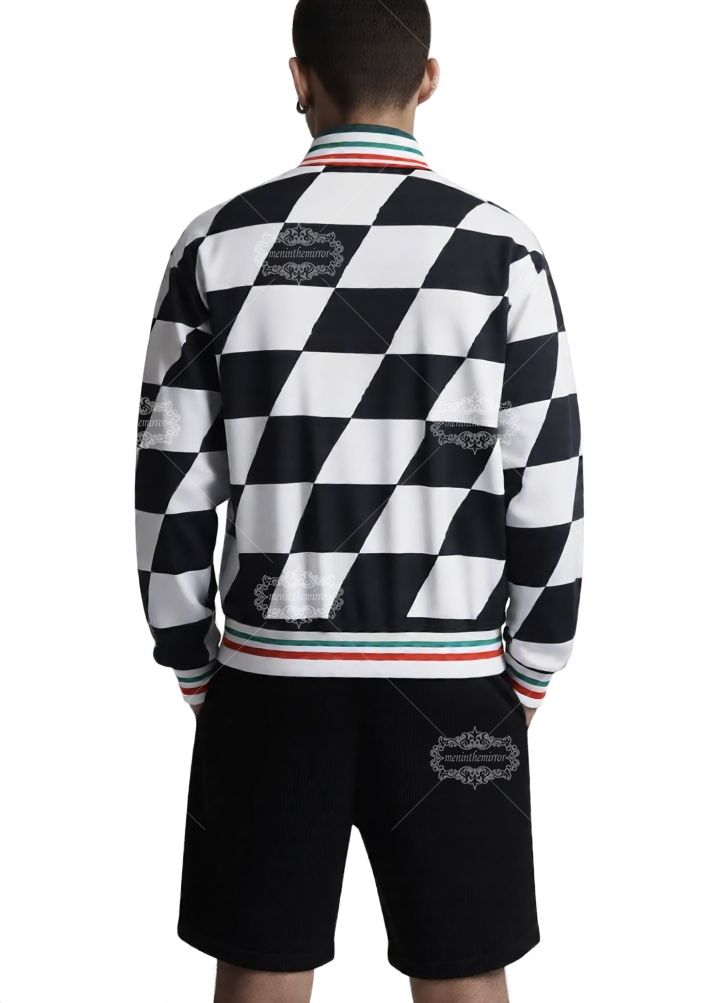 &Aacute;o sơ mi ca r&ocirc; Casablanca Grand Prix đơn sắc